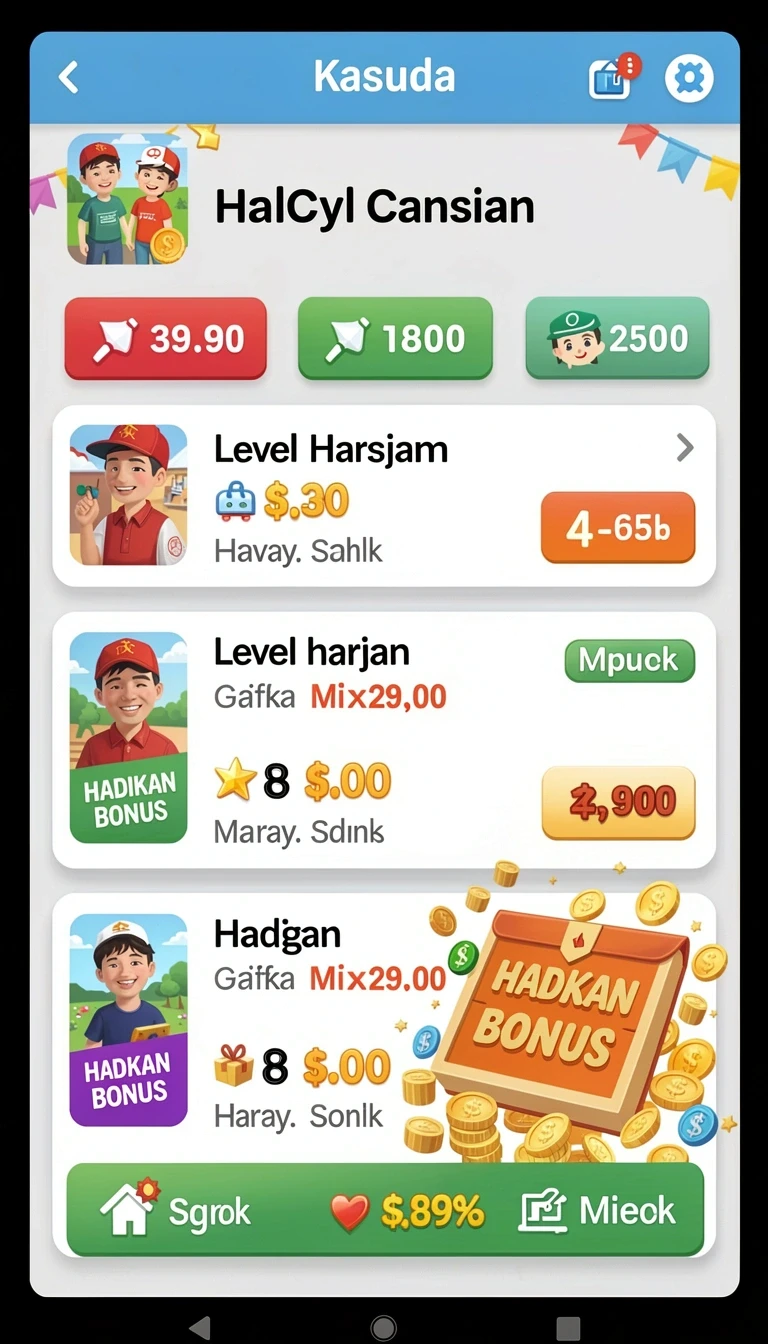 Beragam pilihan permainan menarik dalam aplikasi Review Aplikasi ketua.